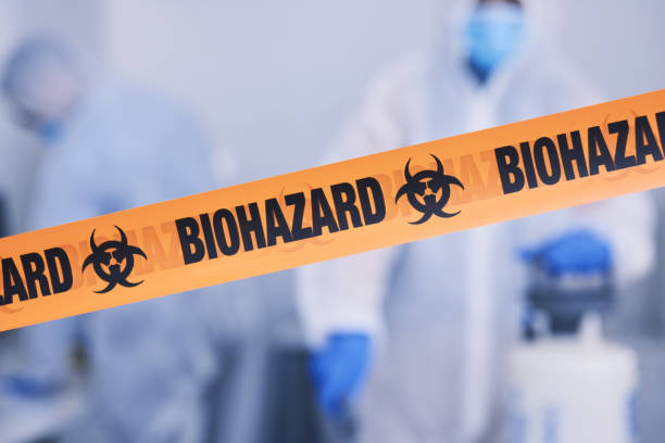 Professional Crime Scene Cleanup technician working in Hancocks Bridge, NJ